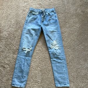 A golde size 23 button style jeans, “Jaime style #A045e-1139”